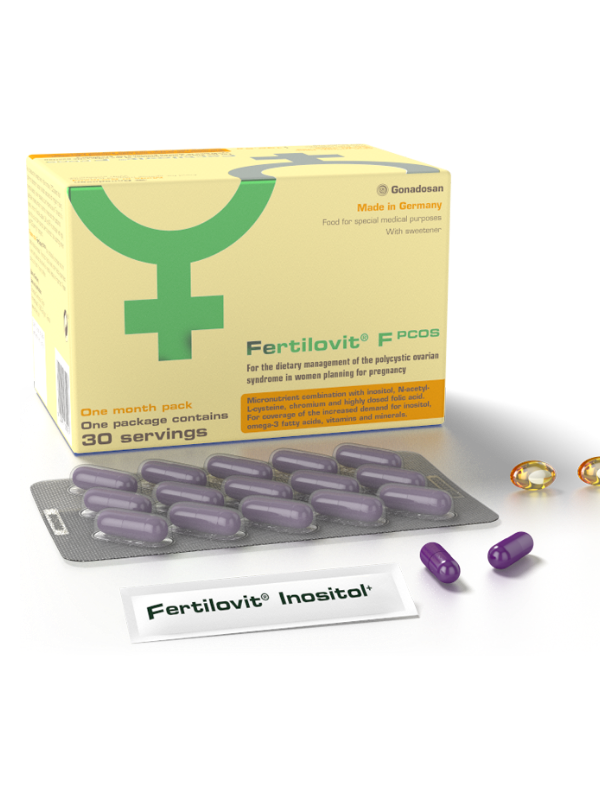 Fertilovit F PCOS κάψουλες και ινοσιτόλες