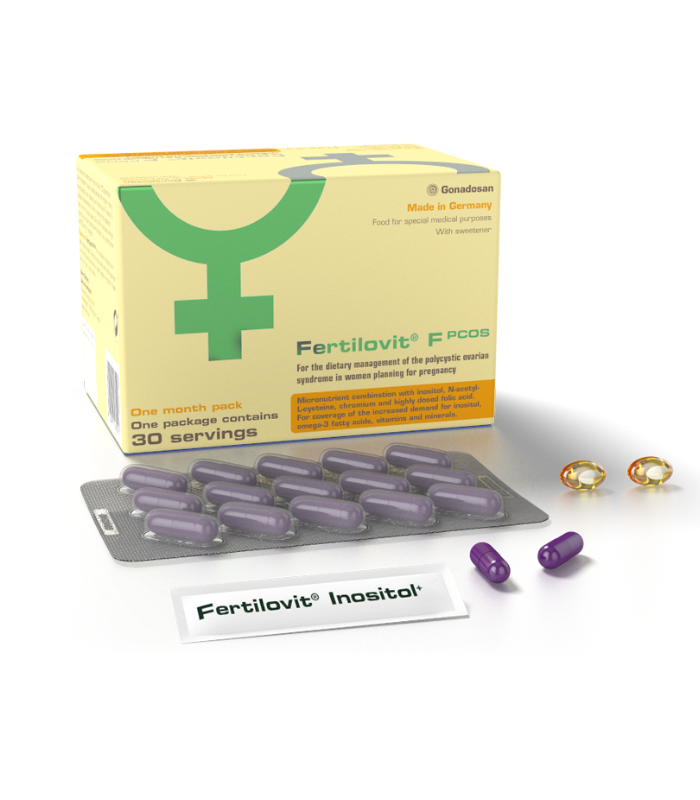 Fertilovit F PCOS κάψουλες και ινοσιτόλες