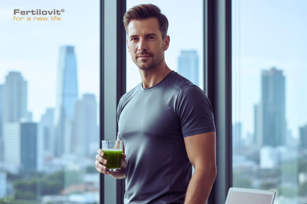 Ανδρική ενέργεια και biohacking με την υποστήριξη του Fertilovit MT για μέγιστη απόδοση.